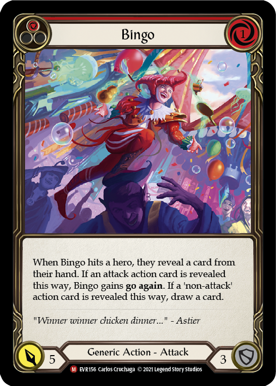 Bingo Rainbow Foil