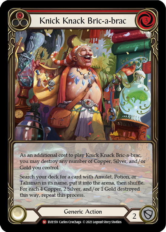 Knick Knack Bric-a-brac Extended Art
