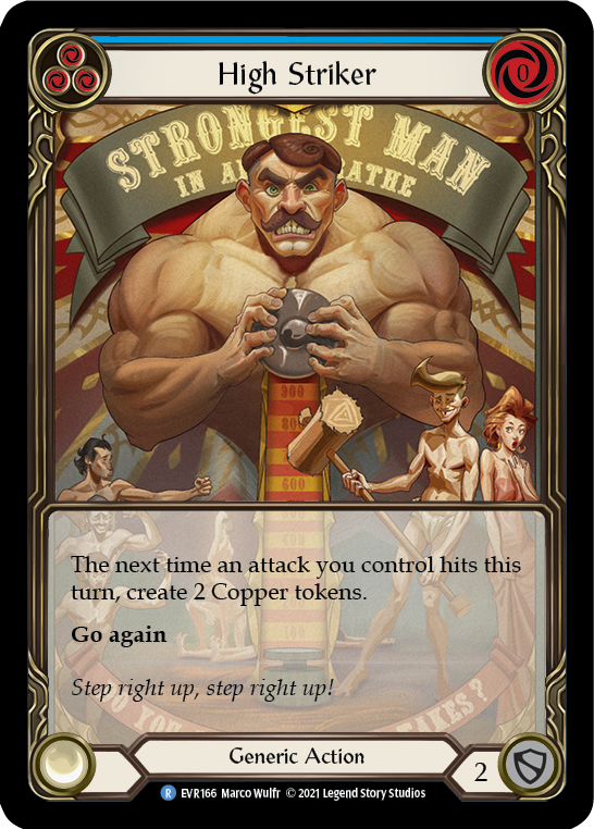 High Striker (Blue) Extended Art RF