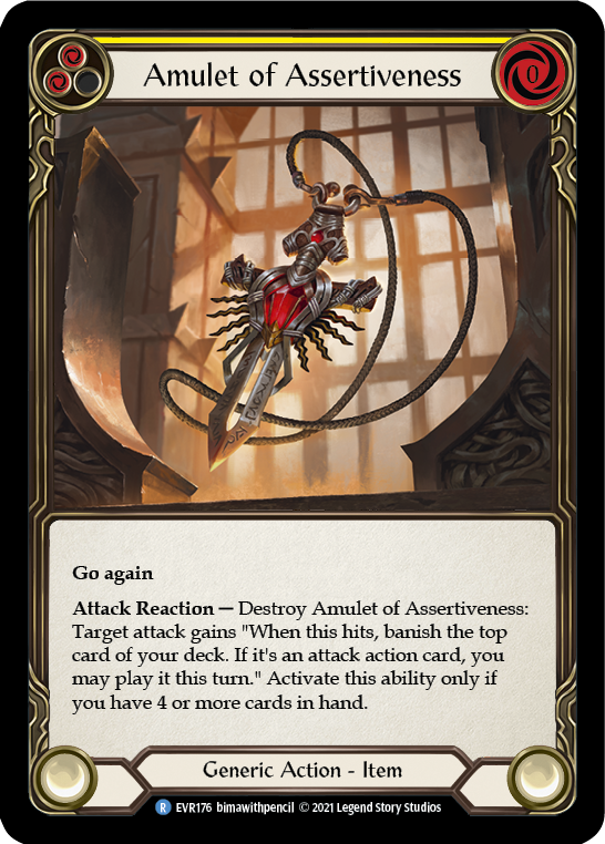 Amulet of Assertiveness Cold Foil
