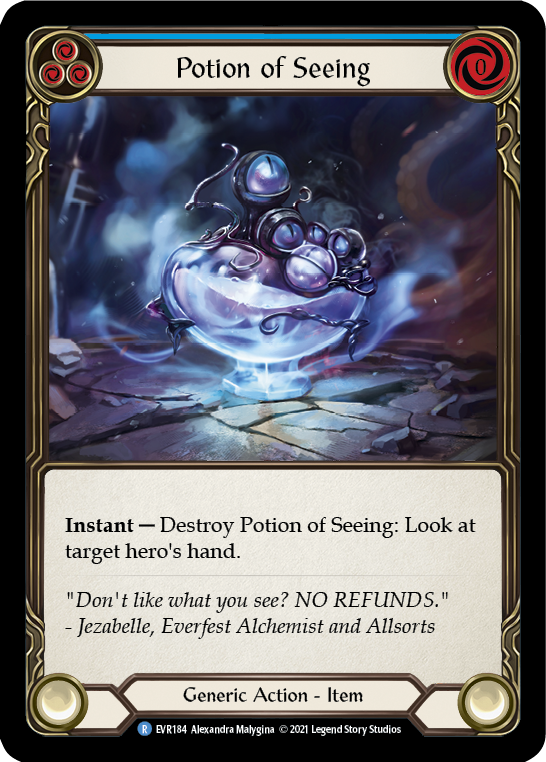3x Potion of Seeing