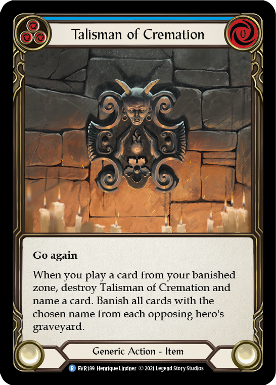 3x Talisman of Cremation