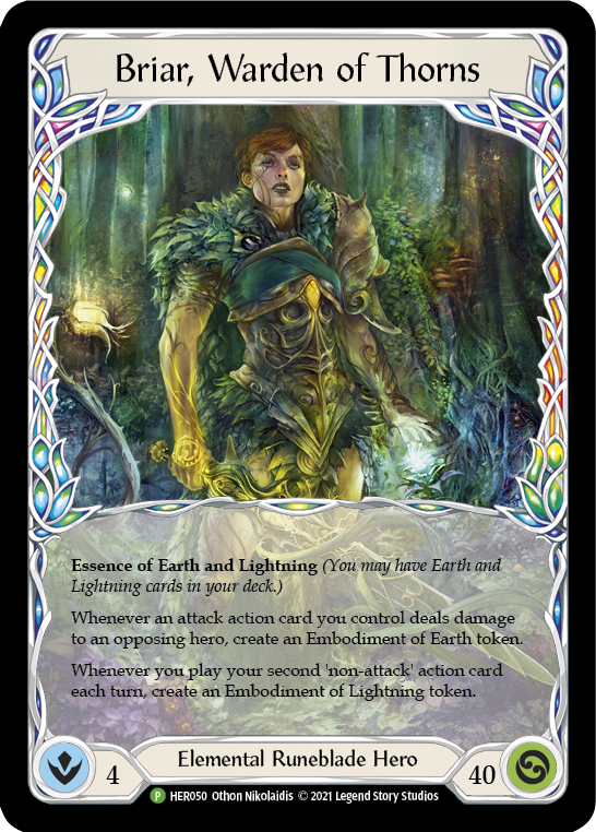 Briar, Warden of Thorns Rainbow Foil Promo