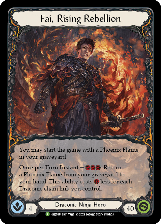 Fai, Rising Rebellion Cold Foil Promo