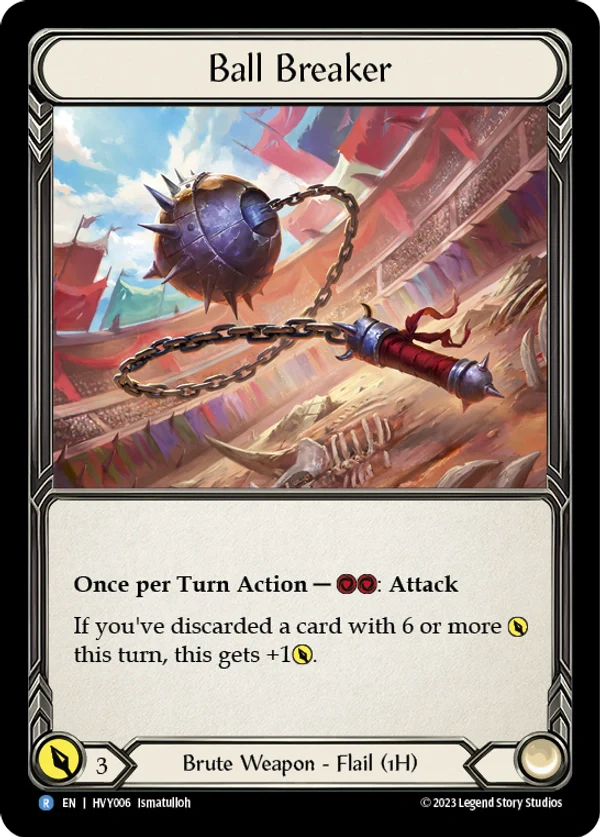 Ball Breaker Cold Foil