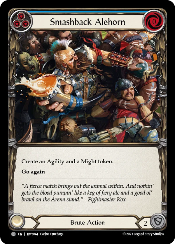 Smashback Alehorn Rainbow Foil