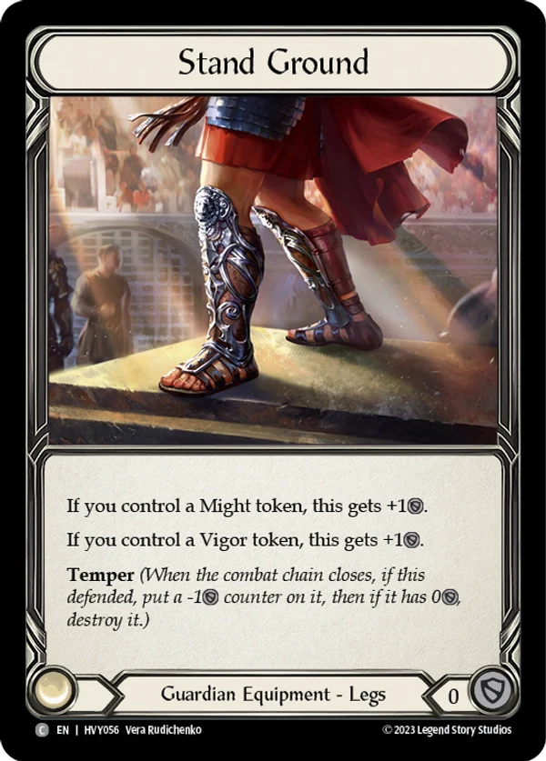 Stand Ground Cold Foil