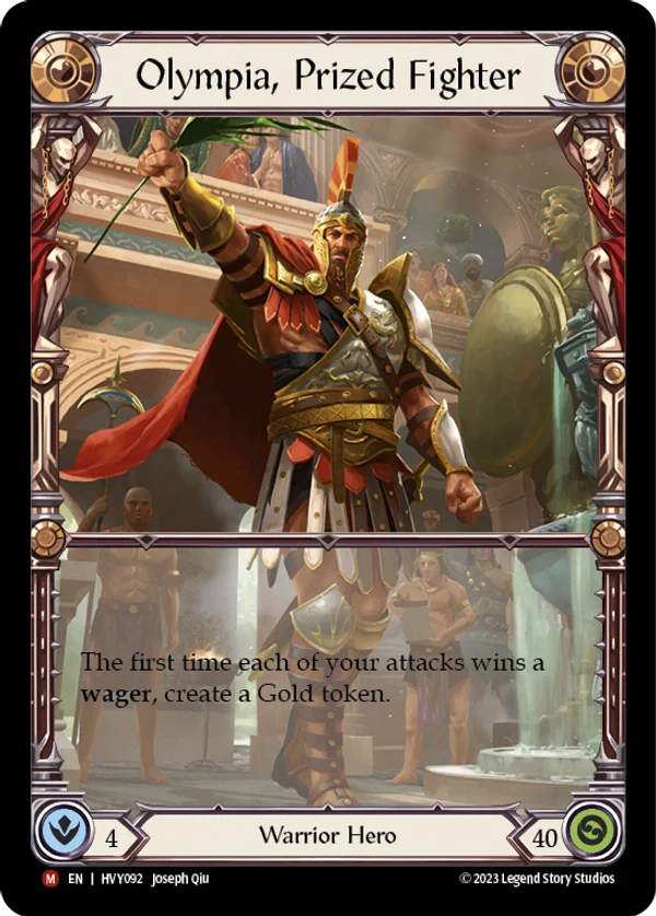 Olympia, Prized Fighter Cold Foil Marvel