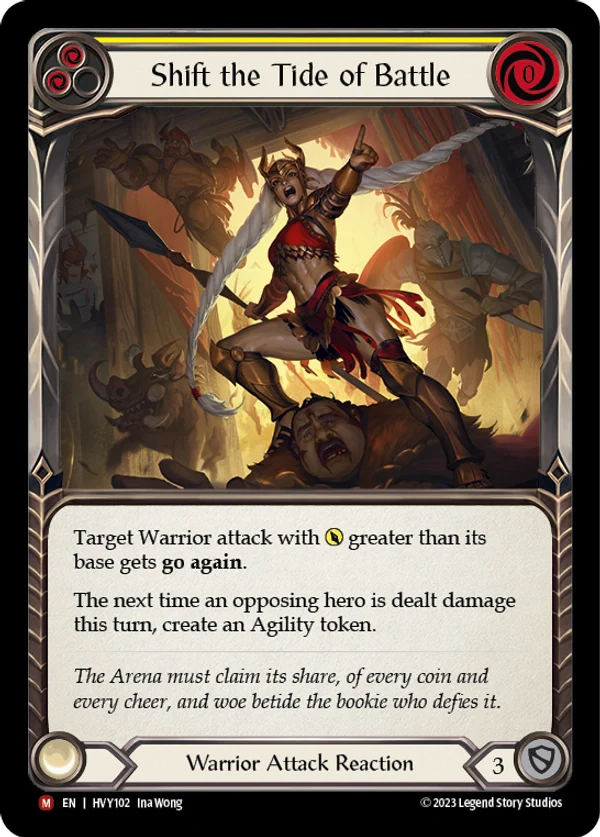 Shift the Tide of Battle Rainbow Foil