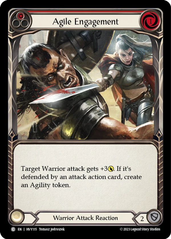 Agile Engagement (Red) Rainbow Foil