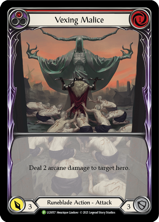 Vexing Malice (Red) Promo