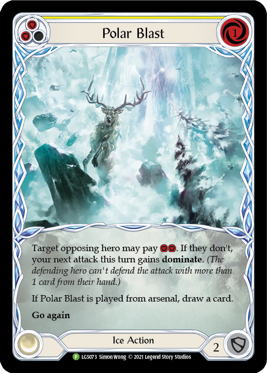 Polar Blast (Yellow) Promo