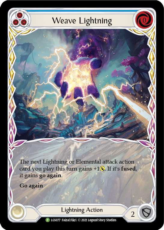 Weave Lightning (Blue) RF Promo