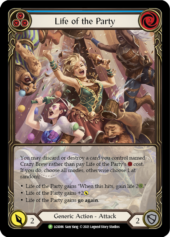 Life of the Party (Blue) Promo