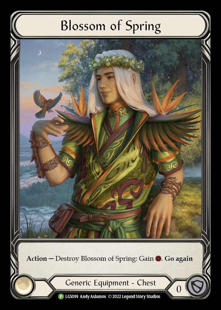 Blossom of Spring Cold Foil EA Promo