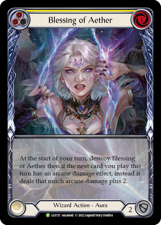 Blessing of Aether (Yellow) Promo