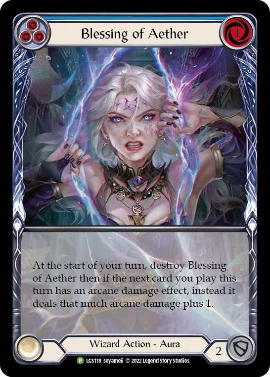 Blessing of Aether (Blue) Promo