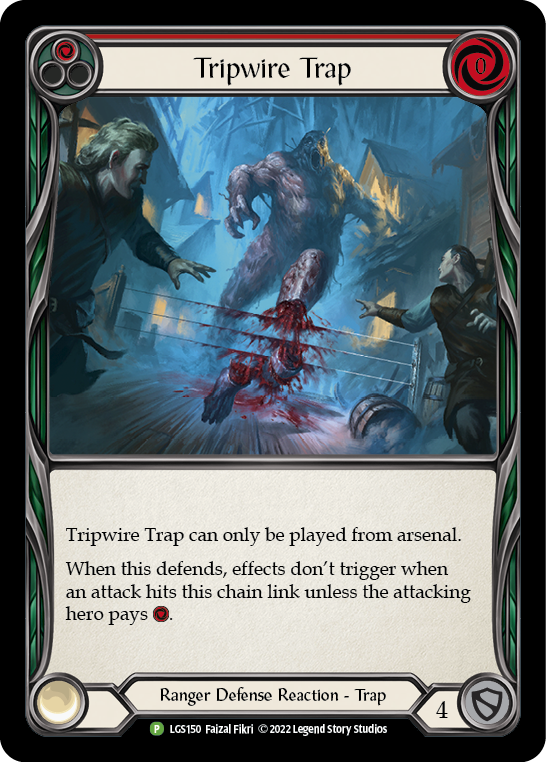 Tripwire Trap (red) Errata Promo
