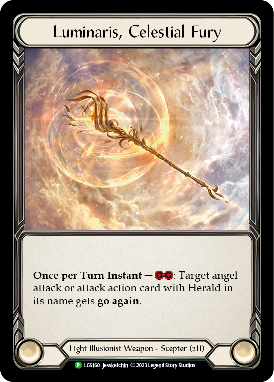 Luminaris, Celestial Fury Cold Foil Promo