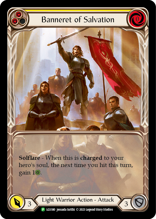 Banneret of Salvation Rainbow Foil Promo