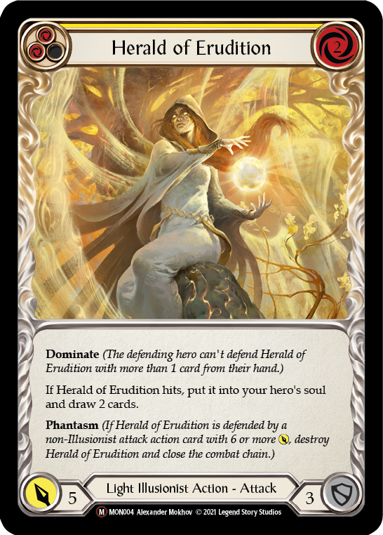 Herald of Erudition Rainbow Foil (Unlimited)