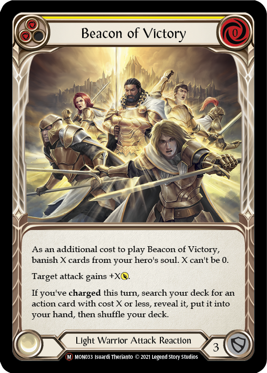 Beacon of Victory Rainbow Foil (Unlimited)