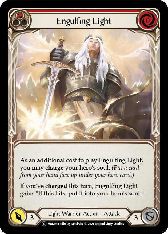 3x Engulfing Light (Red) (Unlimited)