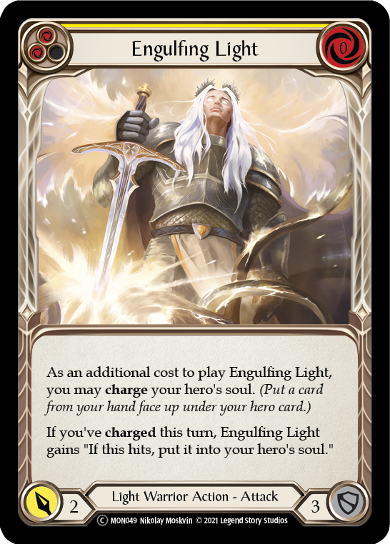 3x Engulfing Light (Yellow) (Unlimited)