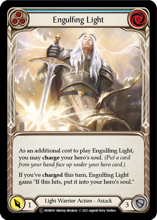 3x Engulfing Light (Blue) (Unlimited)