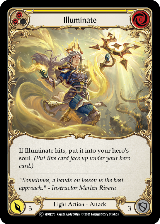 3x Illuminate (Yellow) (Unlimited)