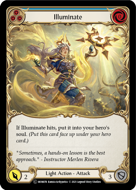3x Illuminate (Blue) (Unlimited)