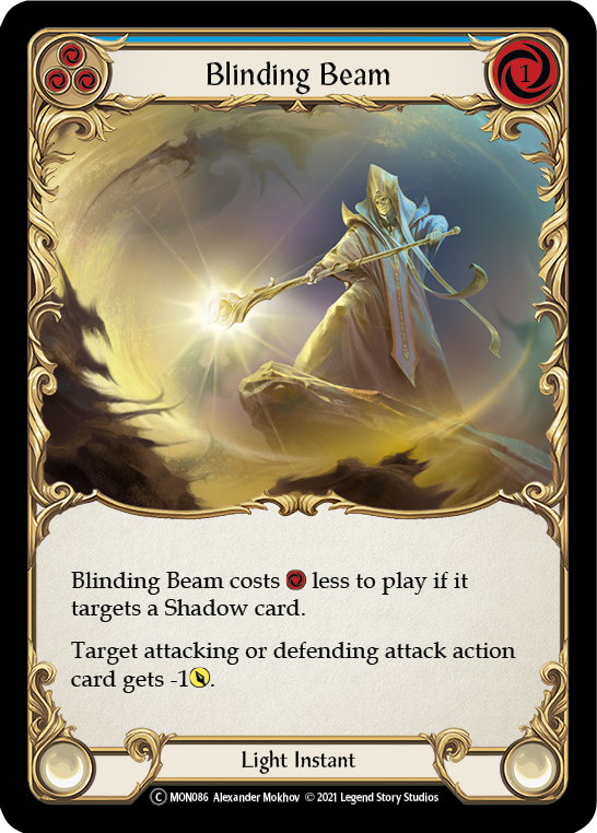 3x Blinding Beam (Blue) (Unlimited)