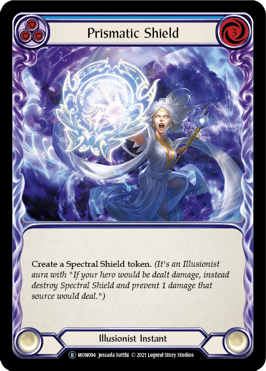 3x Prismatic Shield (Blue) (Unlimited)
