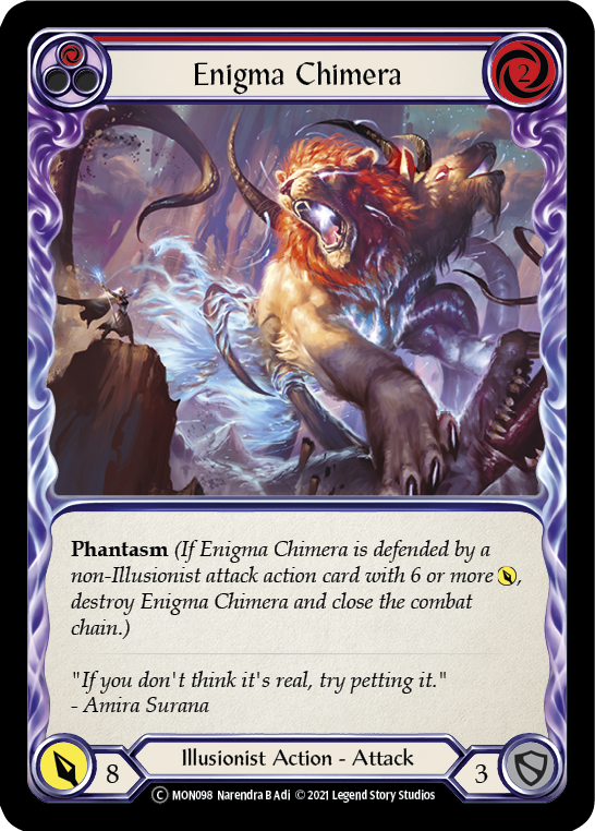3x Enigma Chimera (Red) (Unlimited)