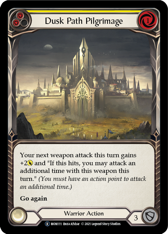 3x Dusk Path Pilgrimage (Yellow) (Unlimited)