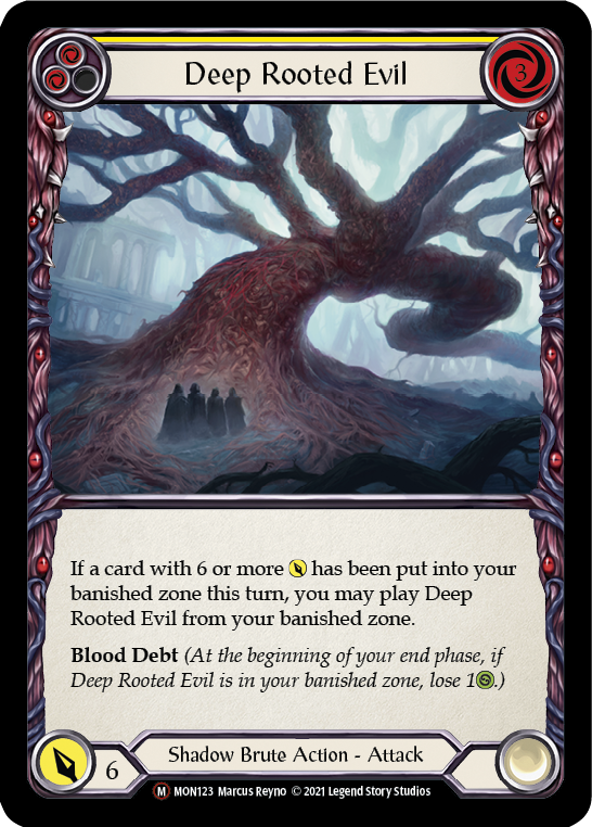 Deep Rooted Evil Rainbow Foil (Unlimited)