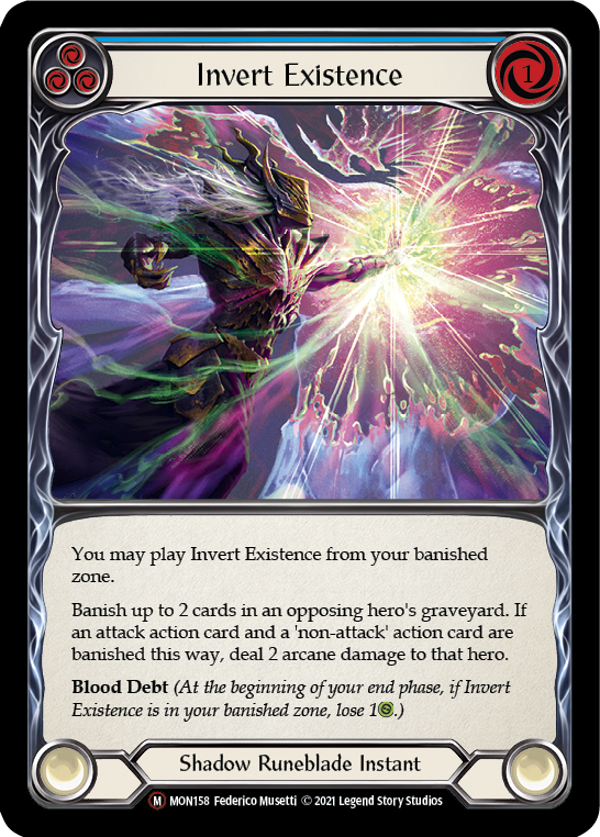 Invert Existence Rainbow Foil (Unlimited)