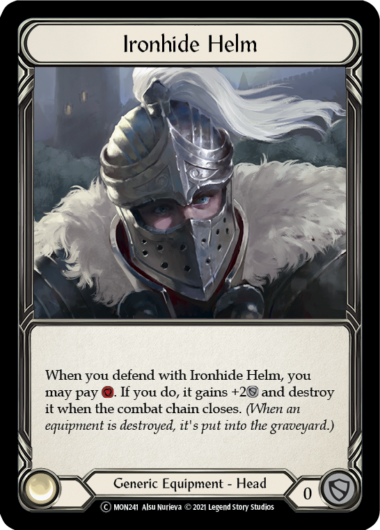 Ironhide Helm Rainbow Foil (Unlimited)