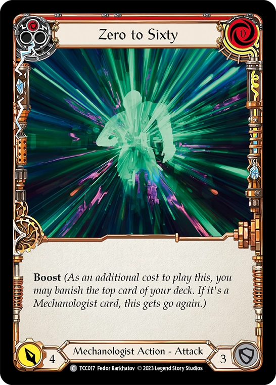 3x Zero to Sixty (Red)