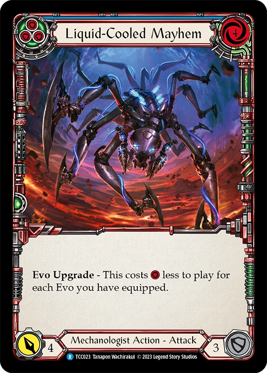 Liquid-Cooled Mayhem (Blue)