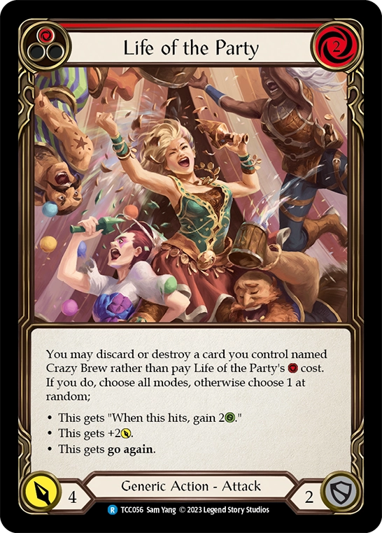 3x Life of the Party (Red)