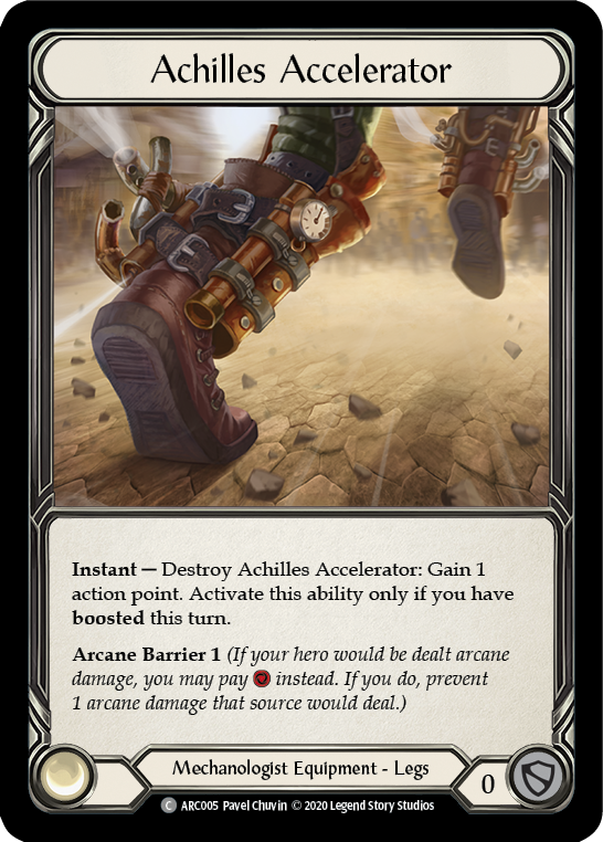 Achilles Accelerator Rainbow Foil (Unlimited)