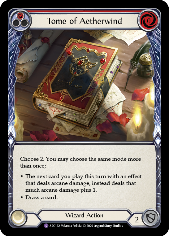 Tome of Aetherwind Rainbow Foil (Unlimited)