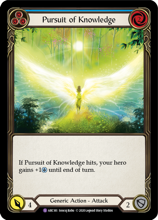 Pursuit of Knowledge Rainbow Foil (Unlimited)