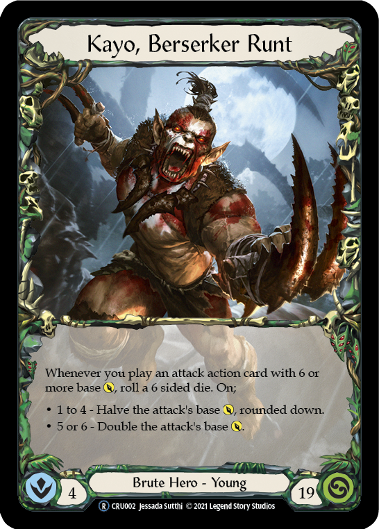 Kayo, Berserker Runt (Unlimited)