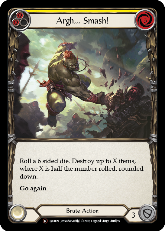Argh... Smash! Rainbow Foil (Unlimited)