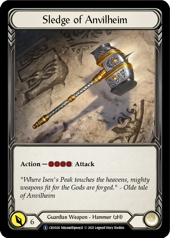 Sledge of Anvilheim Rainbow Foil (Unlimited)