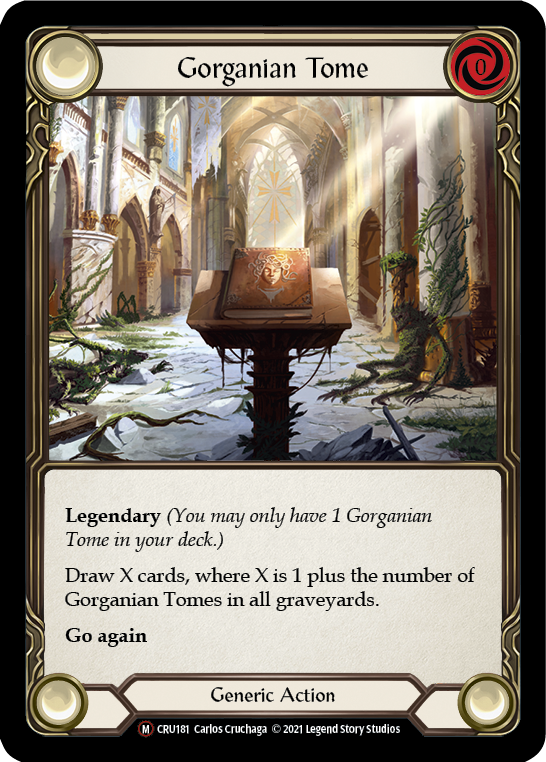 Gorganian Tome Rainbow Foil (Unlimited)