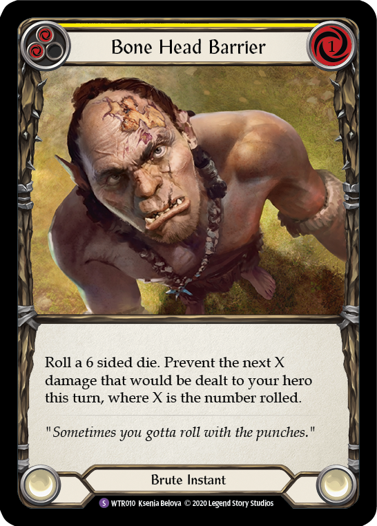 Bone Head Barrier Rainbow Foil (Unlimited)