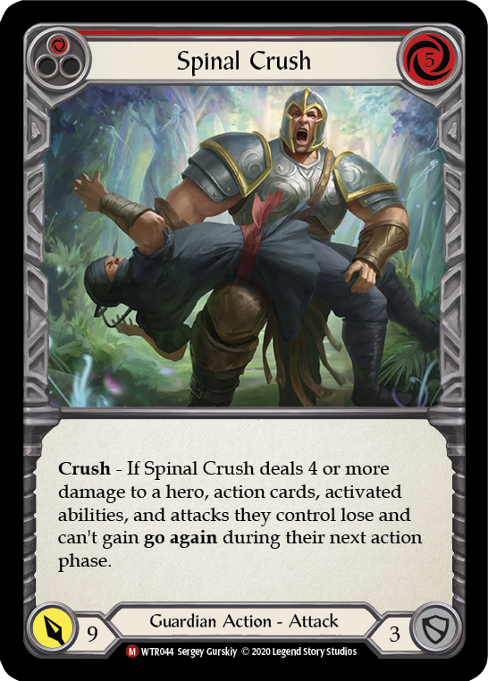Spinal Crush Rainbow Foil (Unlimited)